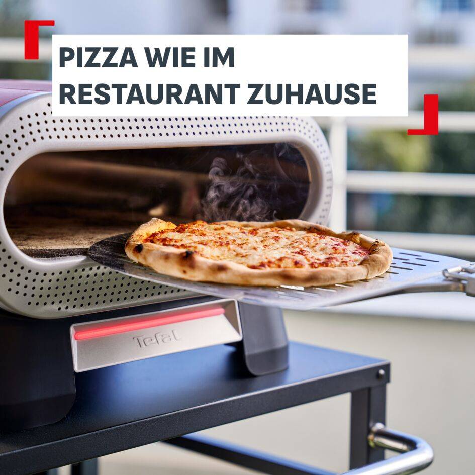 Pizza Pronto, elektrischer Pizzaofen für den Außenbereich, Pizza in Restaurantqualität
