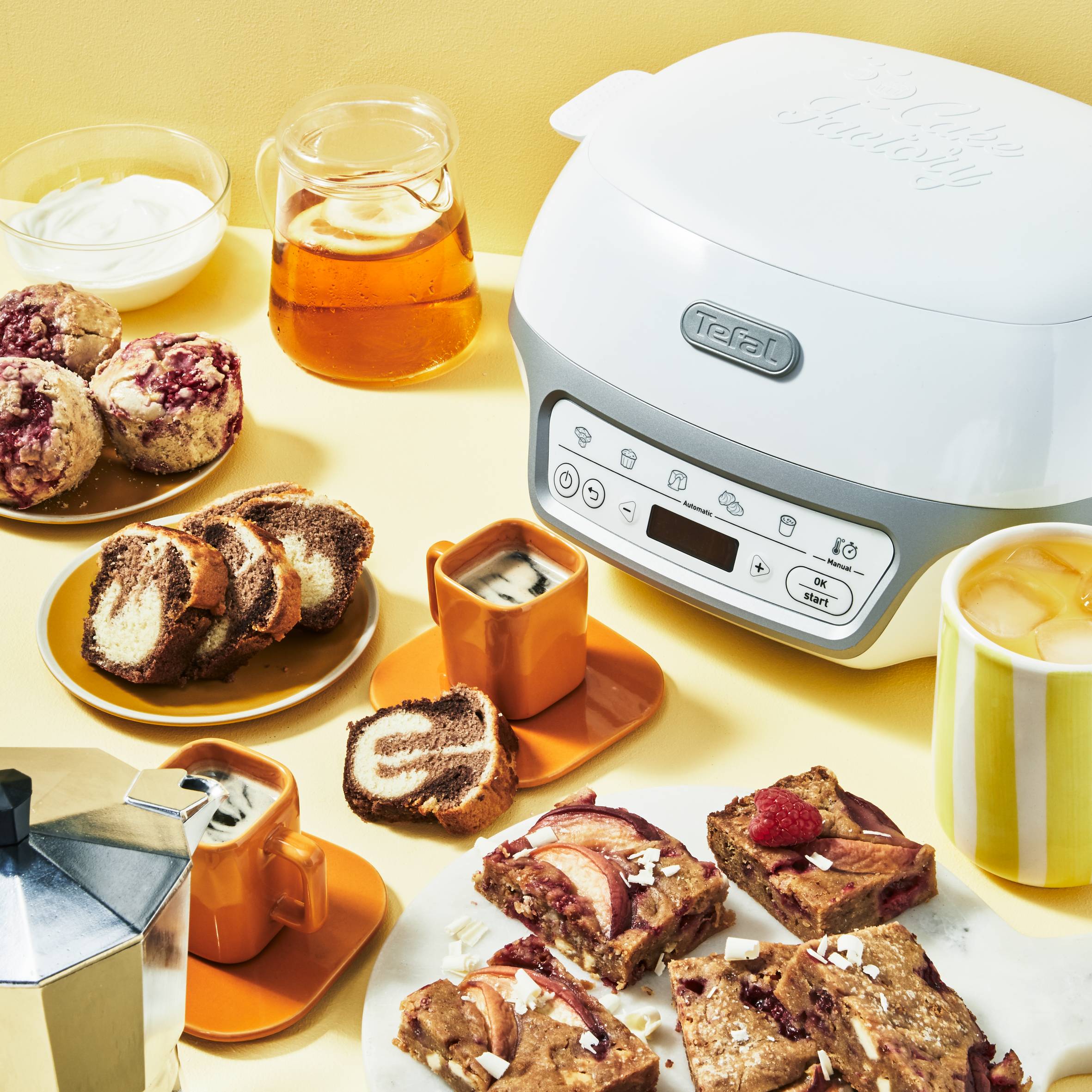 Cake Factory Délices Silver Maxi Pack KD8121 Cake Factory Tefal