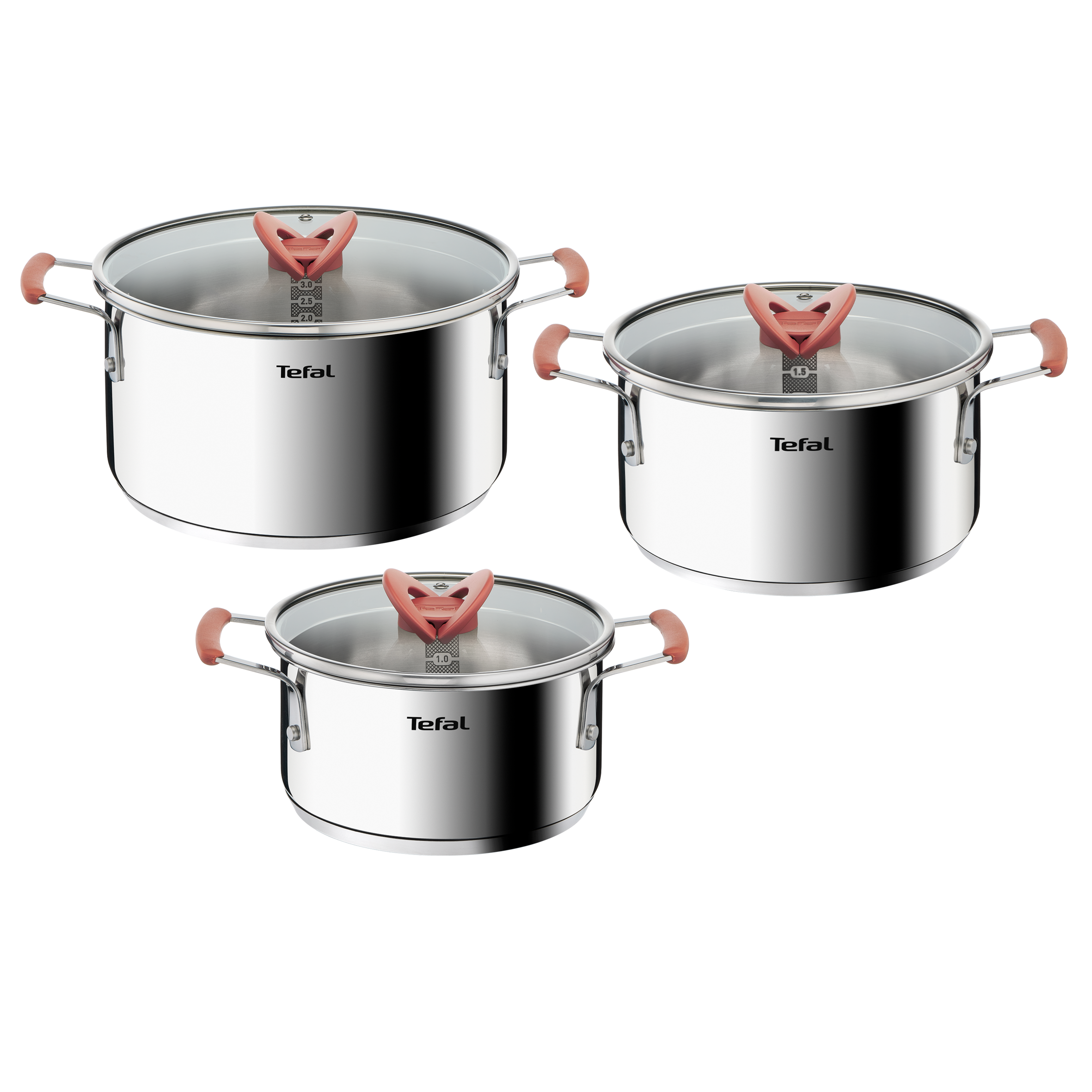Opti Space 6-teiliges Kochtopf-Set G720S6