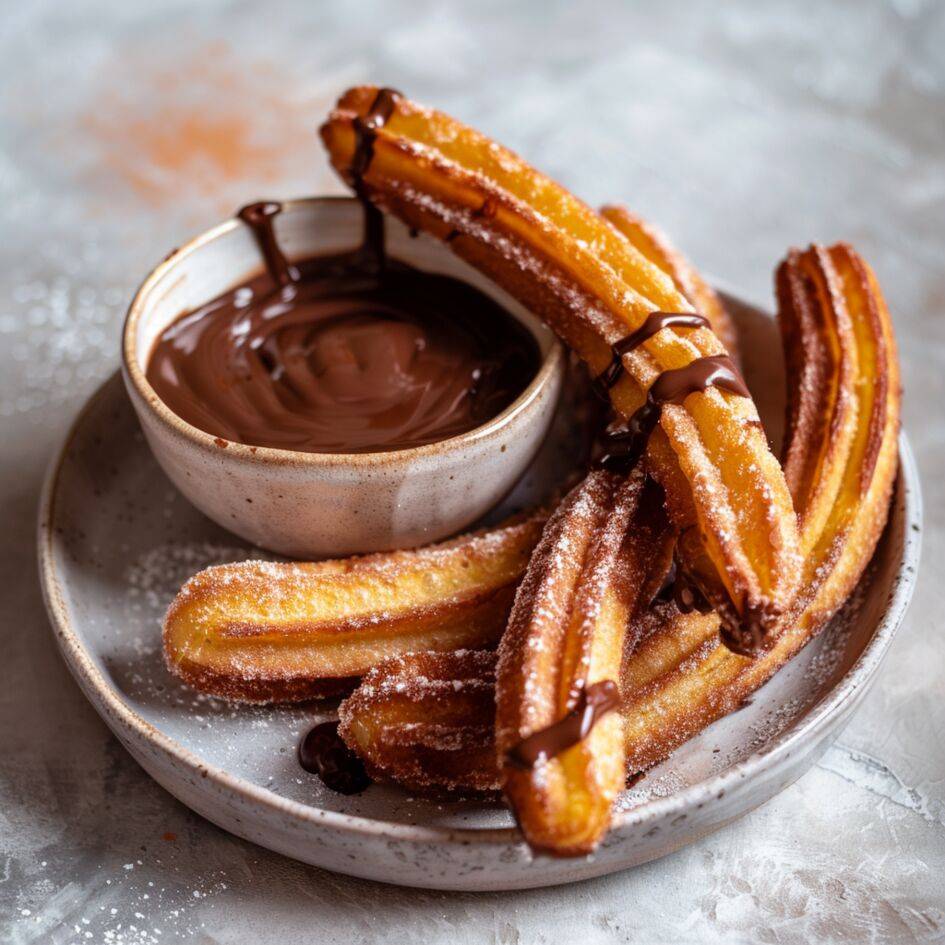 2 Churros-Platten Snack Collectionn XA8114F0