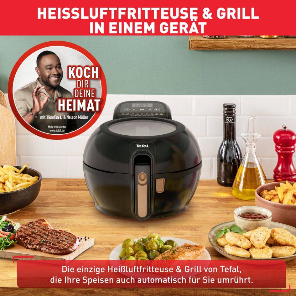 Tefal ActiFry & Grill Genius Heißluftfritteuse