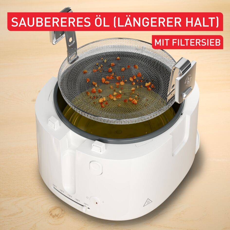 Filtra Vision, Fritteuse, extragroßes Fenster für bessere Sicht, FF2541