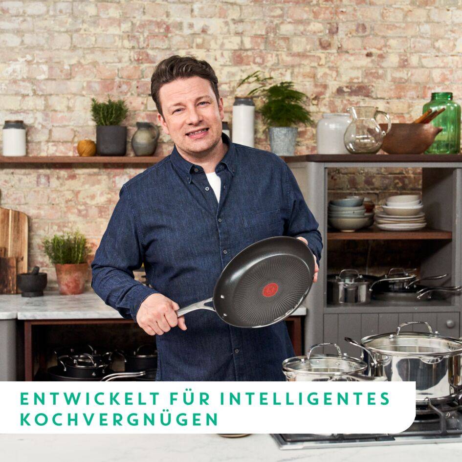 Jamie Oliver Cook's Direct On 3-teiliges Pfannenset E304S3