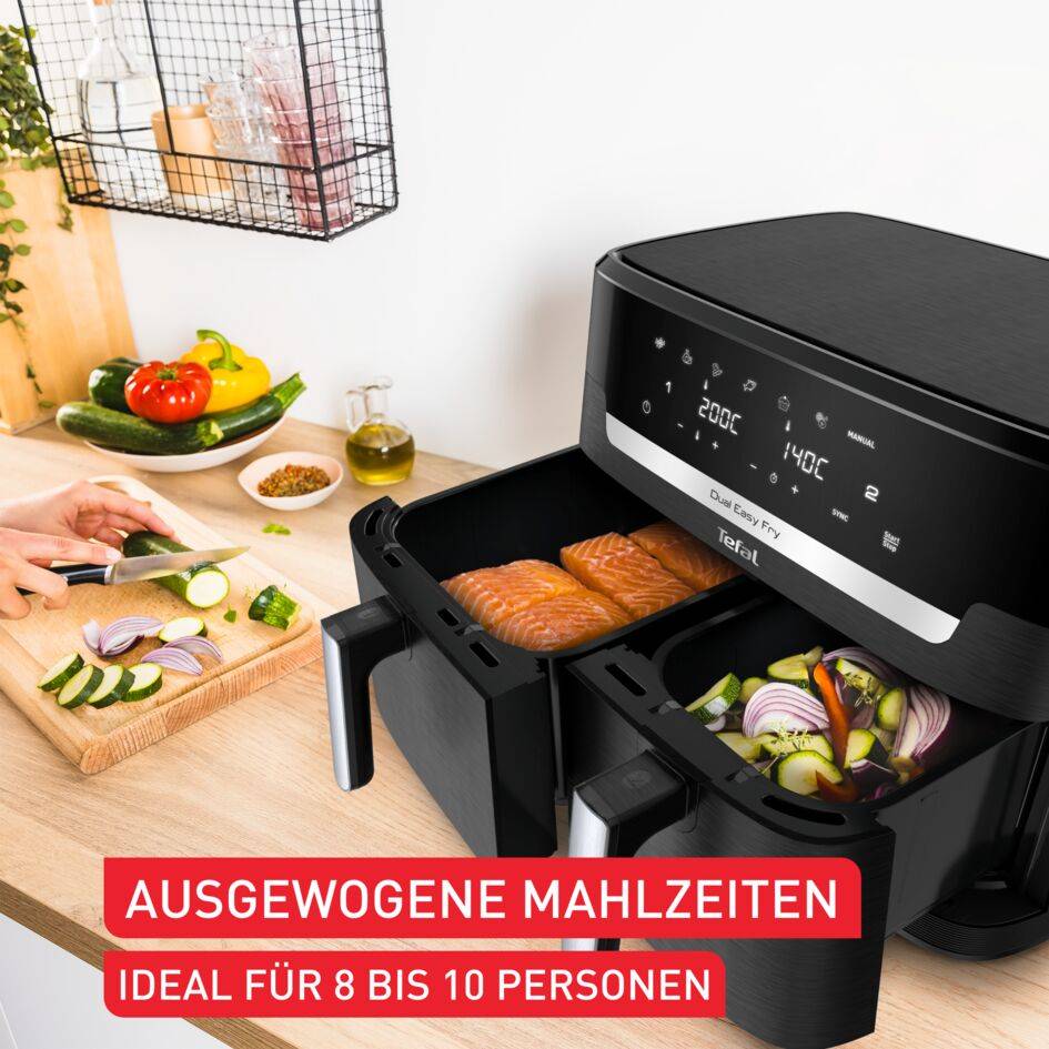 Dual Easy Fry XXL 11L Heißluftfritteuse EY9428