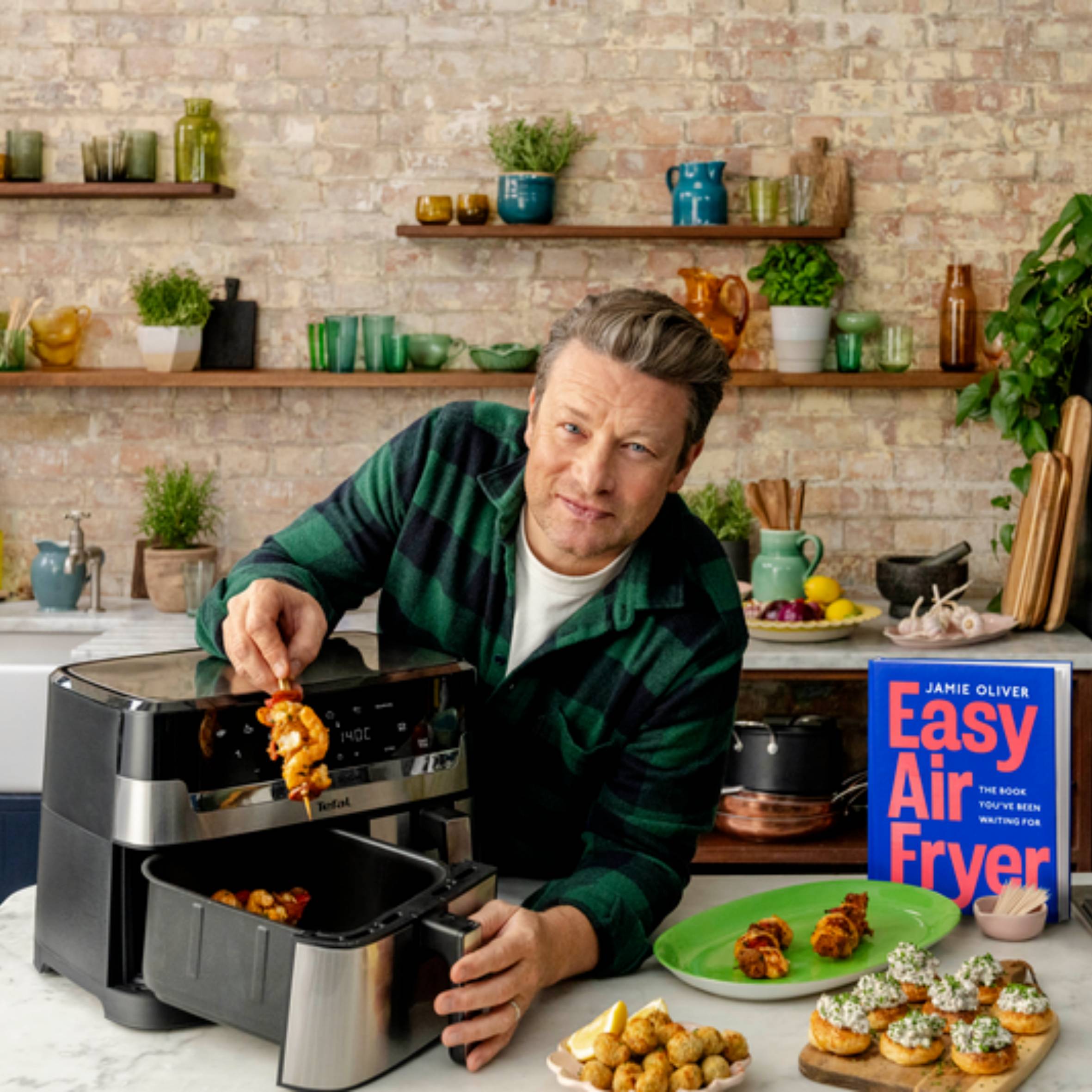 Jamie Oliver by Tefal Quiet & Easy Heißluftfritteuse  