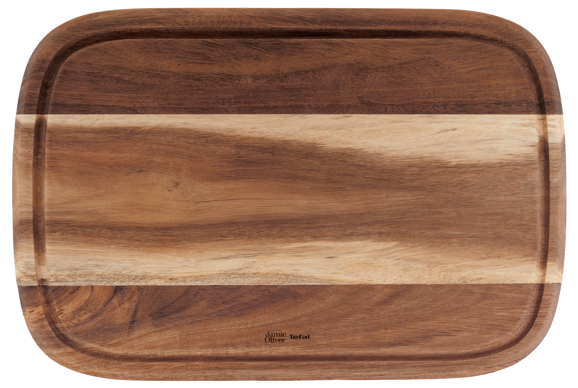 Jamie Oliver by Tefal Schneidebrett M aus Akazienholz (37,4cm X 25,1cm X 2,2cm) K26809