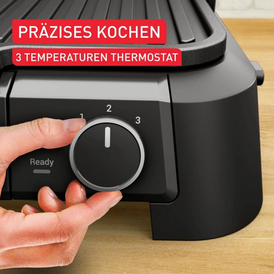 SuperGrill 3in1 XL, Kontaktgrill, Barbecue- & Ofenposition