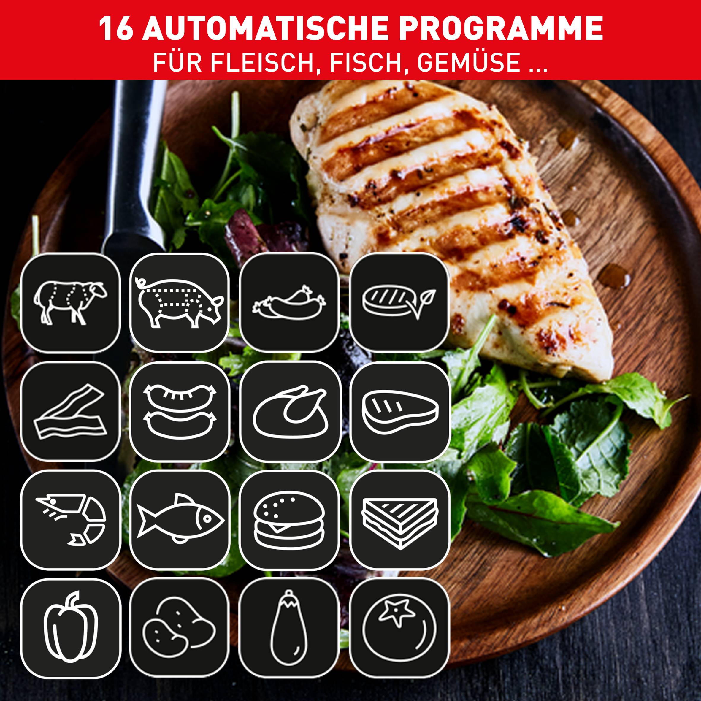 OptiGrill Elite XL Kontaktgrill GC760D