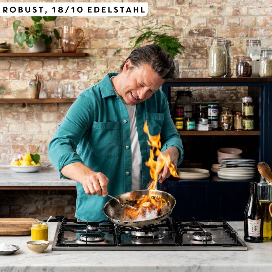 Jamie Oliver by Tefal Cook Smart 2-teiliges Set 24/28cm, E311S2