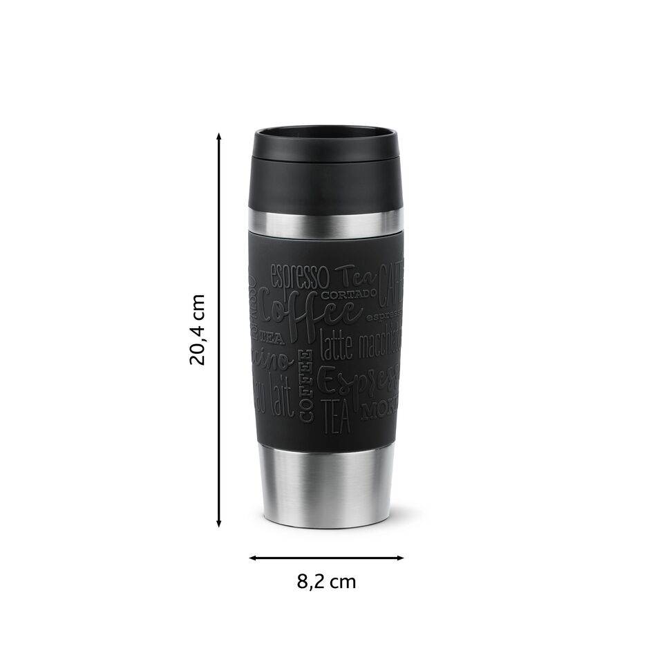 TRAVEL MUG CLASSIC ISOLIERBECHER 0,36L SCHWARZ N20202