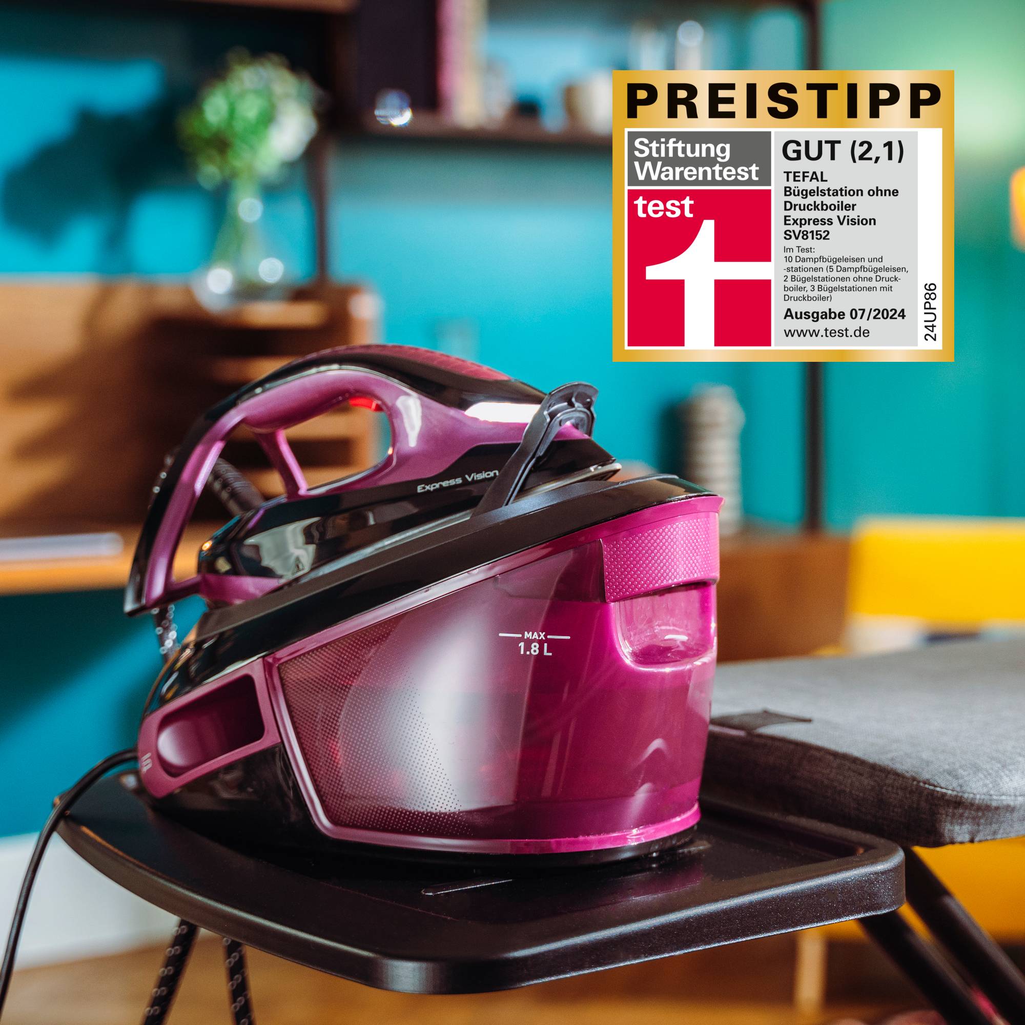 Express Vision Dampfbügelstation SV8152