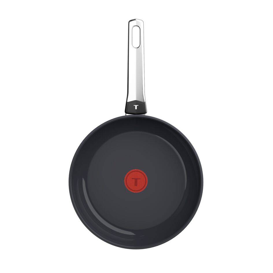 Emotion+ Bratpfanne 24 cm, Premium-Edelstahl, Antihaft-Keramikversiegelung, Induktion, 2-3 Portionen