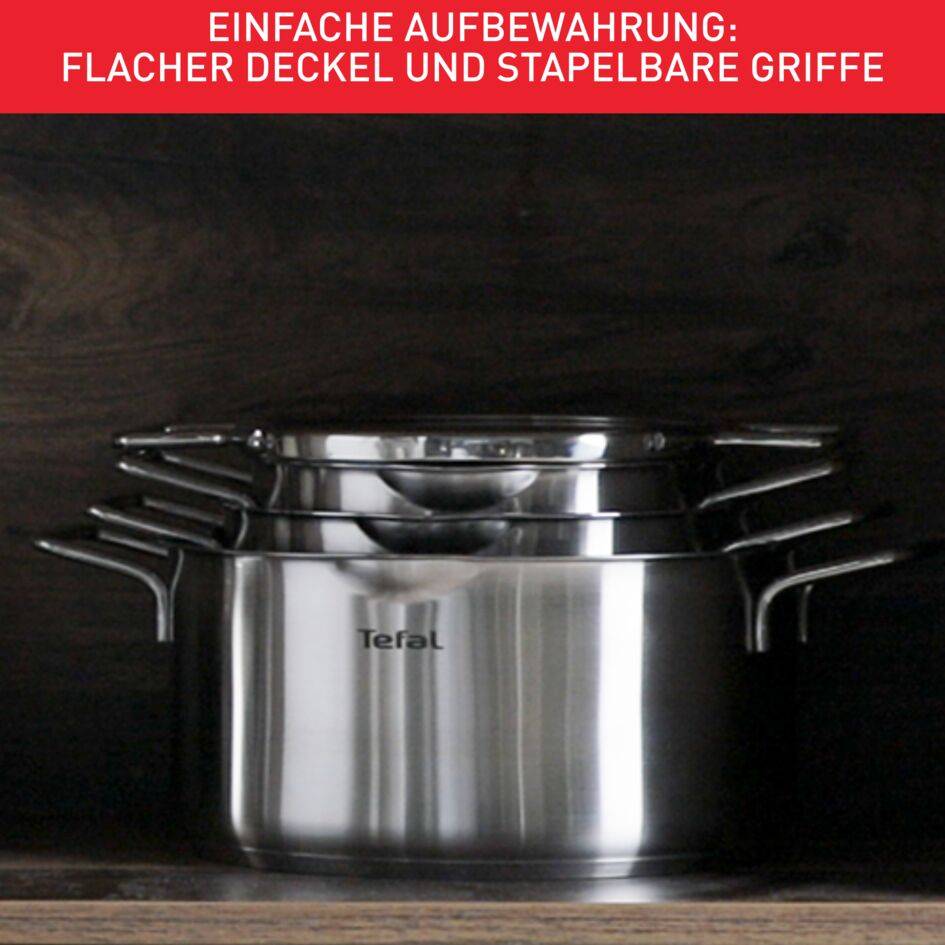 Nordica 8-teiliges Kochgeschirr-Set H852S8