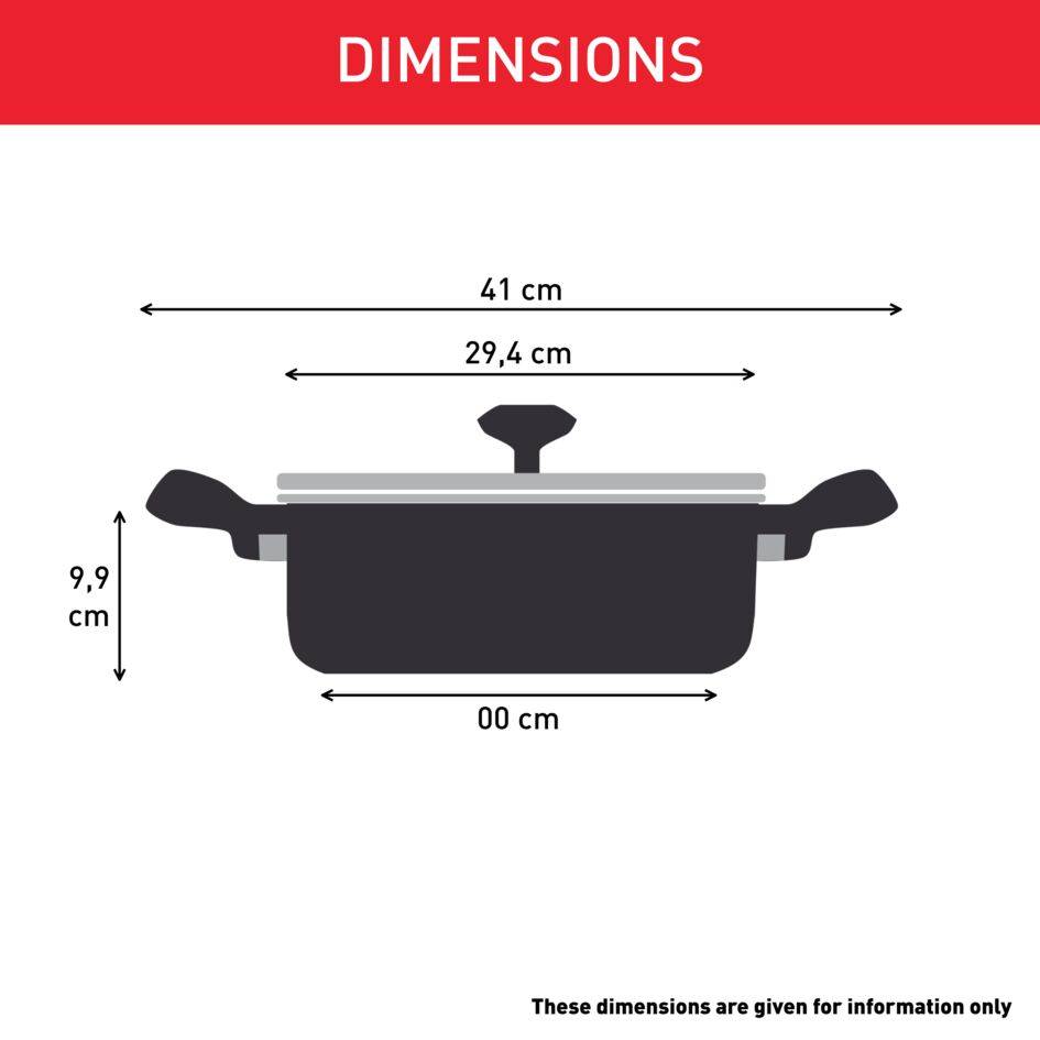 Unlimited On Servierpfanne 28cm mit Deckel G25972