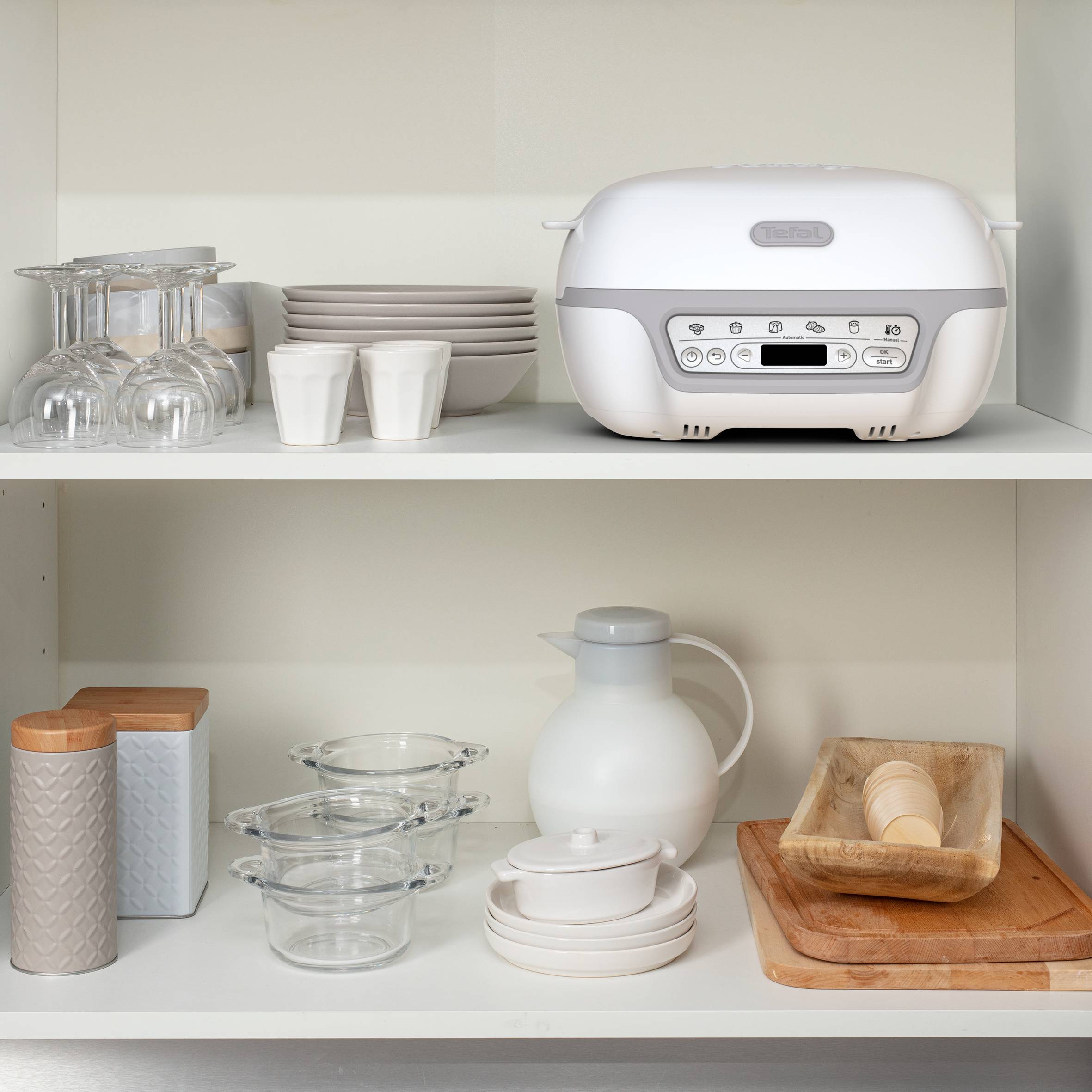 Cake Factory Délices Kuchenbackautomat Silver Maxi Pack KD8121