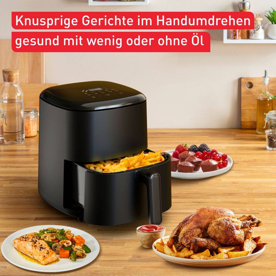 Easy Fry Max 5L Schwarz EY2458