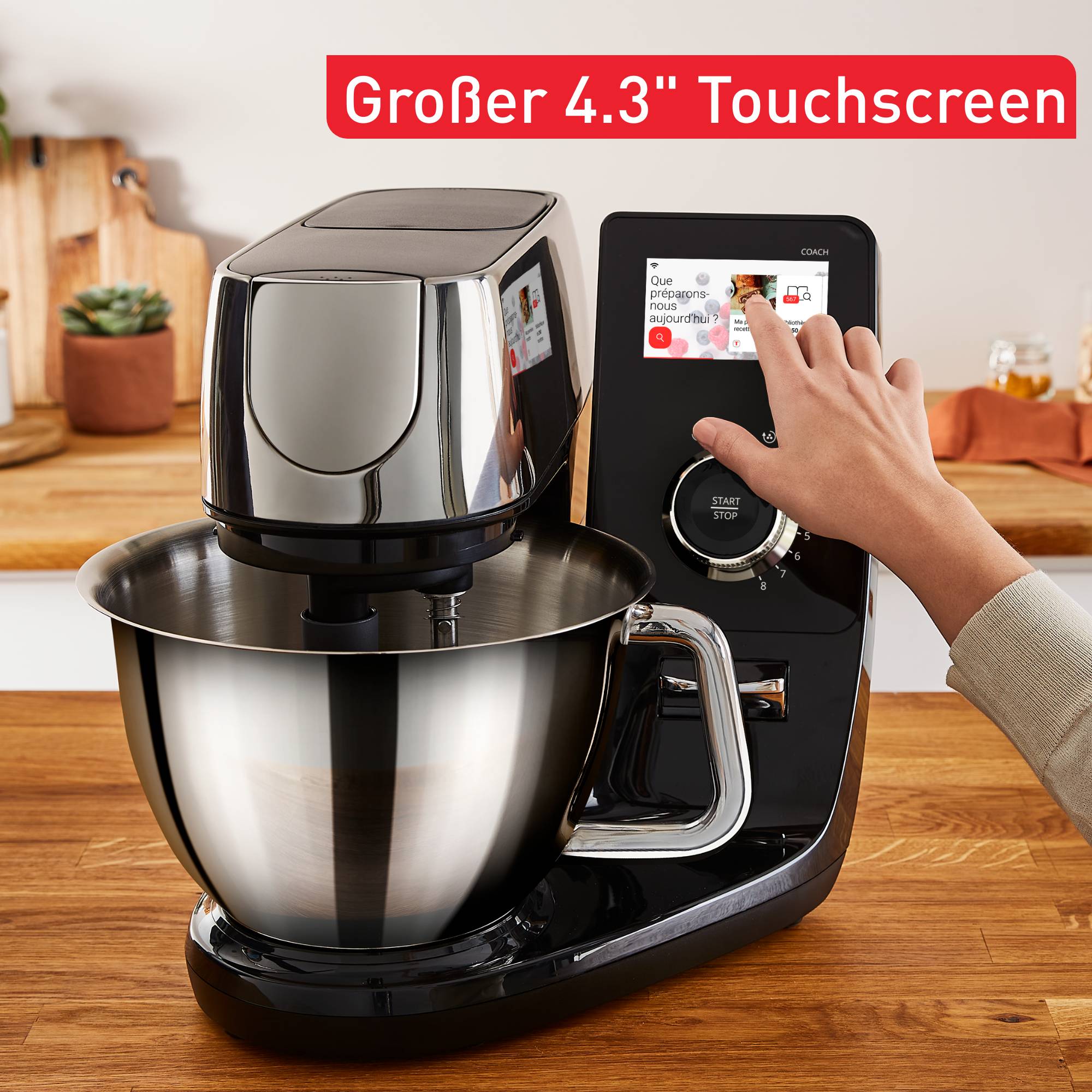I-Coach Touch WLAN Küchenmaschine inkl. Küchenwaage QB9518