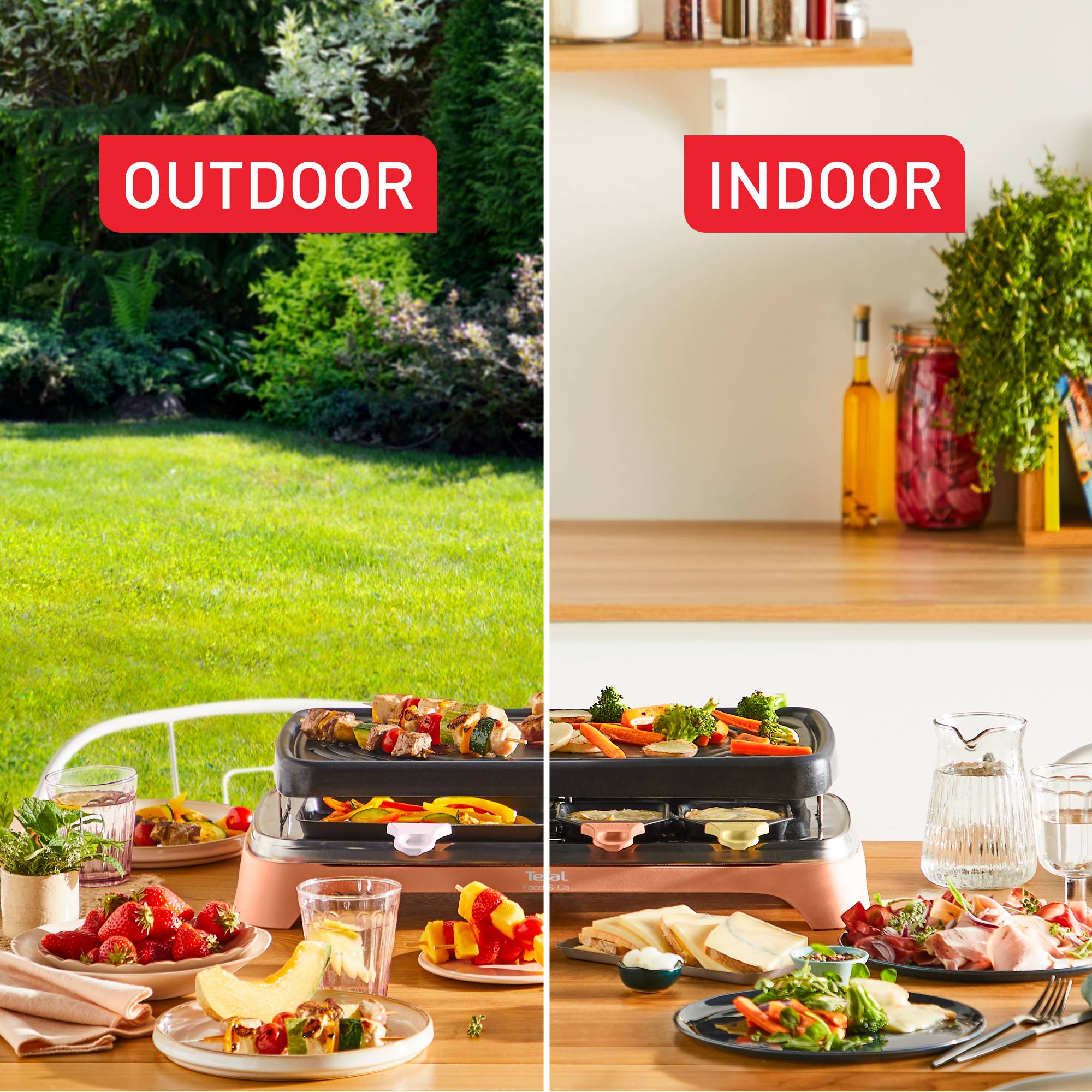 Food & Co, Kochgerät für den Indoor-/Outdoor-Gebrauch, 8 Personen, RE651J