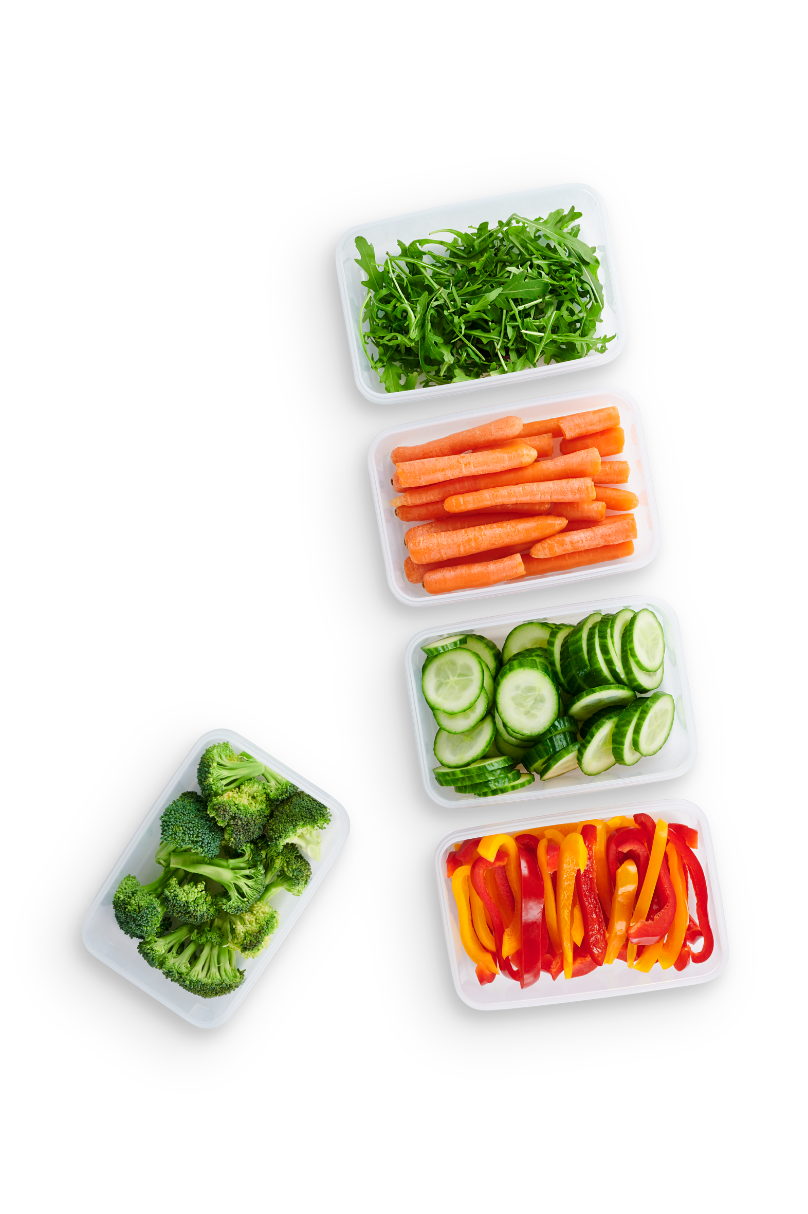 CLIP & CLOSE FRISCHHALTEDOSEN 5-teiliges SET 0,8L N10307