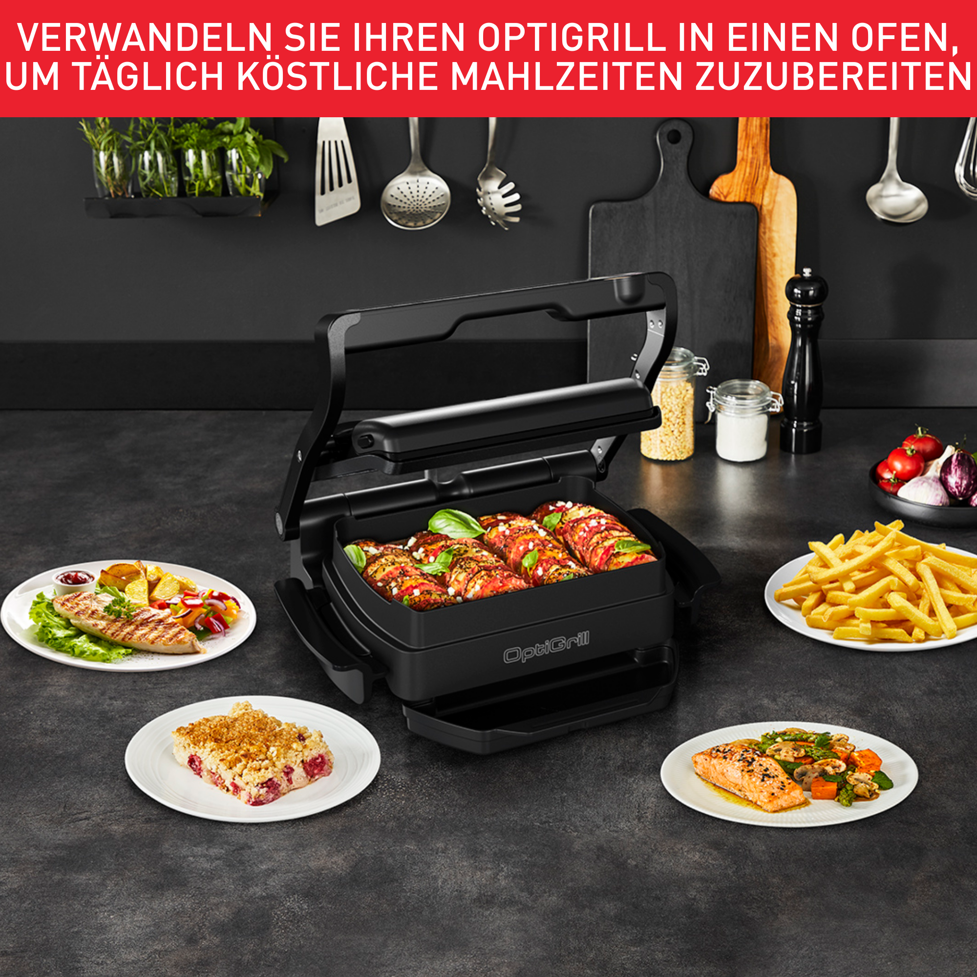 OptiGrill+ Snacking & Baking GC7148