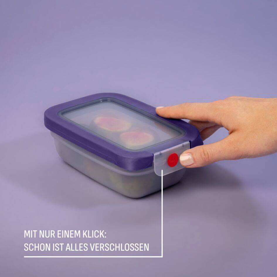 oneClick Frischhaltedosen 3-teiliges Set (3x 0,5 L) N12317