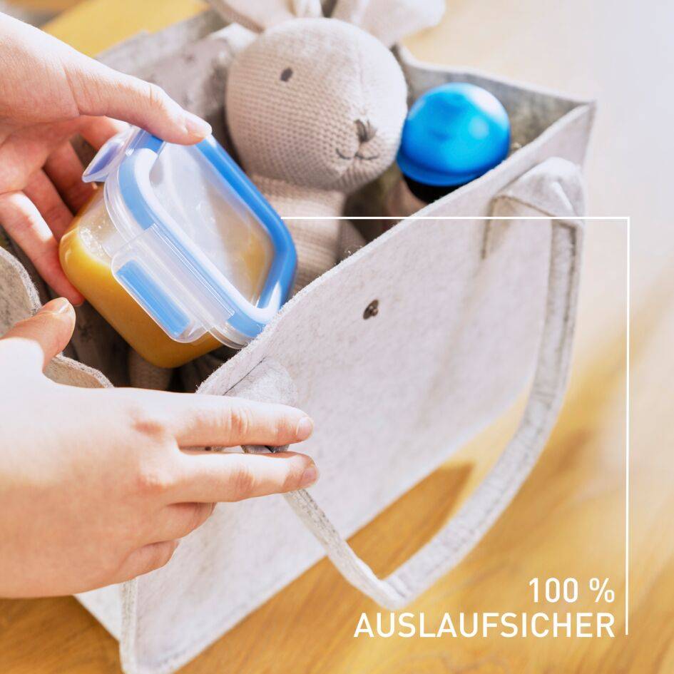 CLIP & CLOSE FRISCHHALTEDOSEN 4-teiliges SET 0,2L N10337 