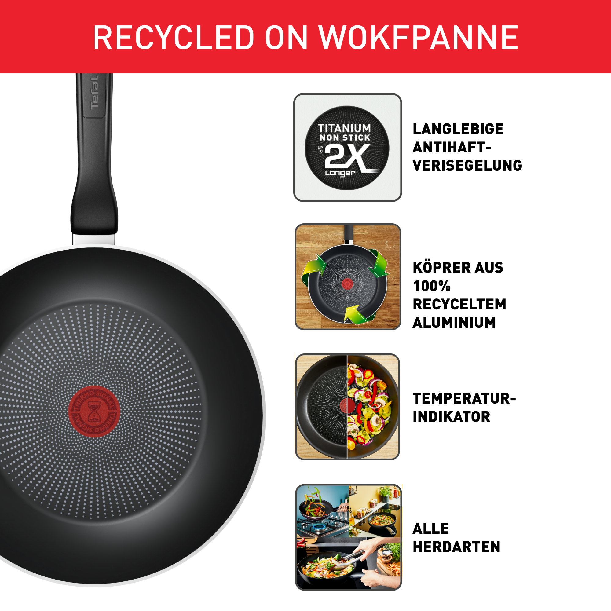 Recycled On Wokpfanne 28cm C29719