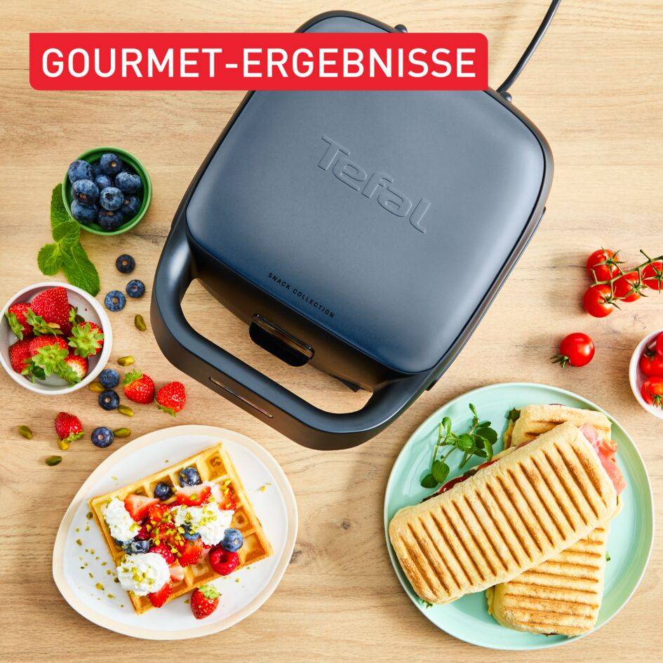 Snack Collection, Sandwich & Waffle Maker, 20 verfügbare Platten-Sets, süße und herzhafte Rezepte