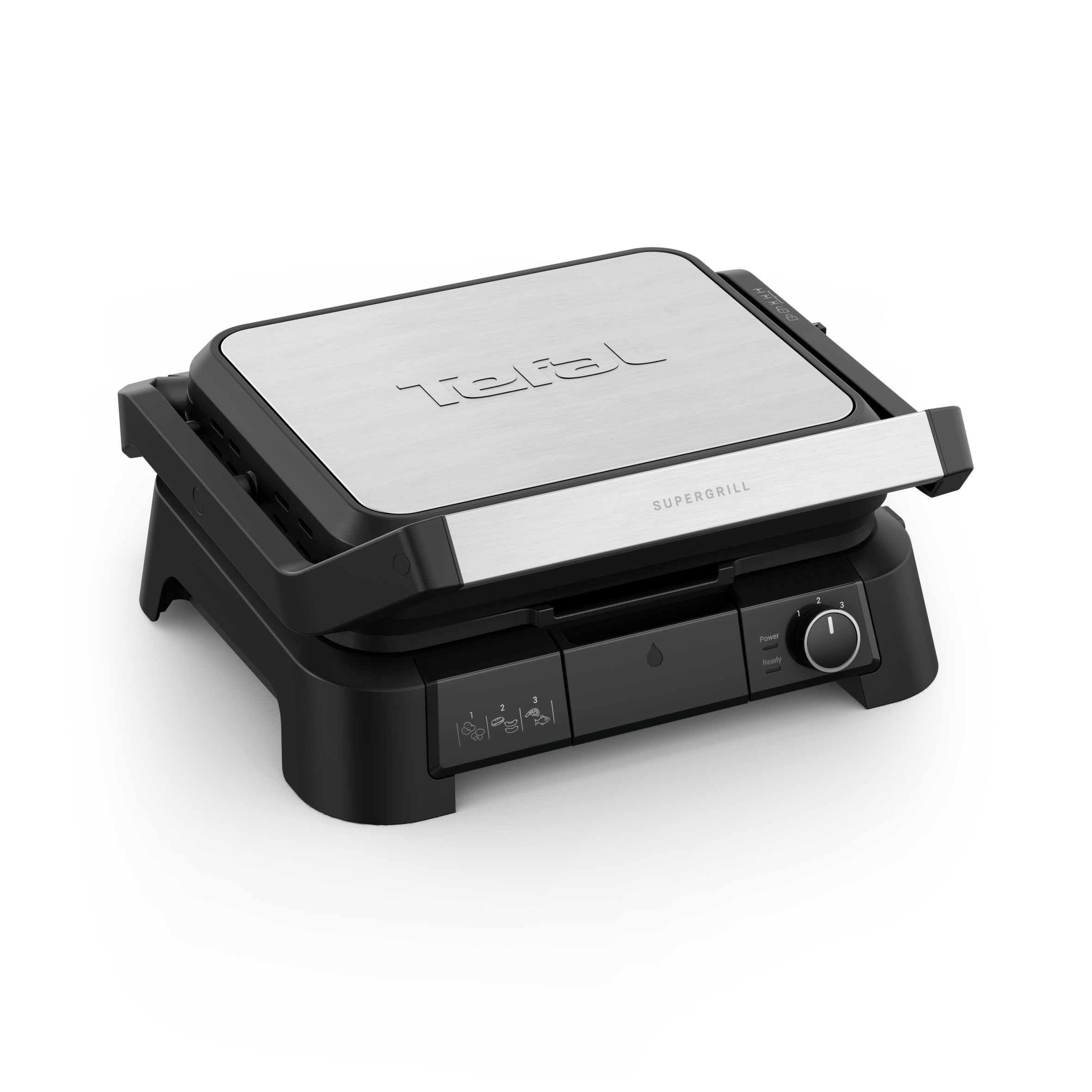 SuperGrill 3in1, Kontaktgrill, Barbecue- & Ofenposition
