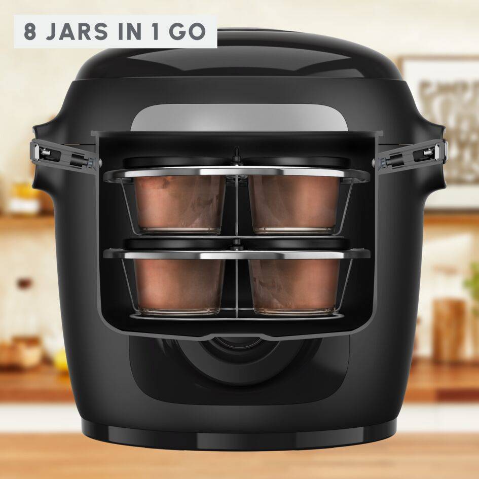 Set mit 8 Gläsern, Zubehör für multifunktionales Küchengerät Cookeo, einfache Handhabung XA6140E2