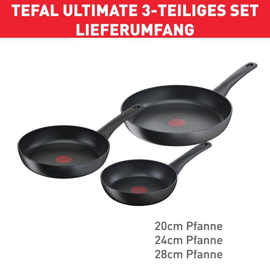 Ultimate On 3-teiliges Pfannenset G26090