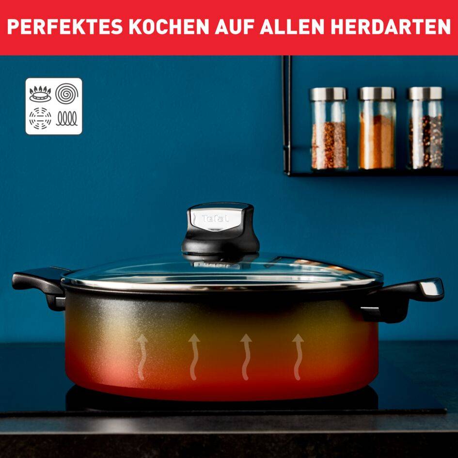 Unlimited On Servierpfanne 28cm mit Deckel G25972