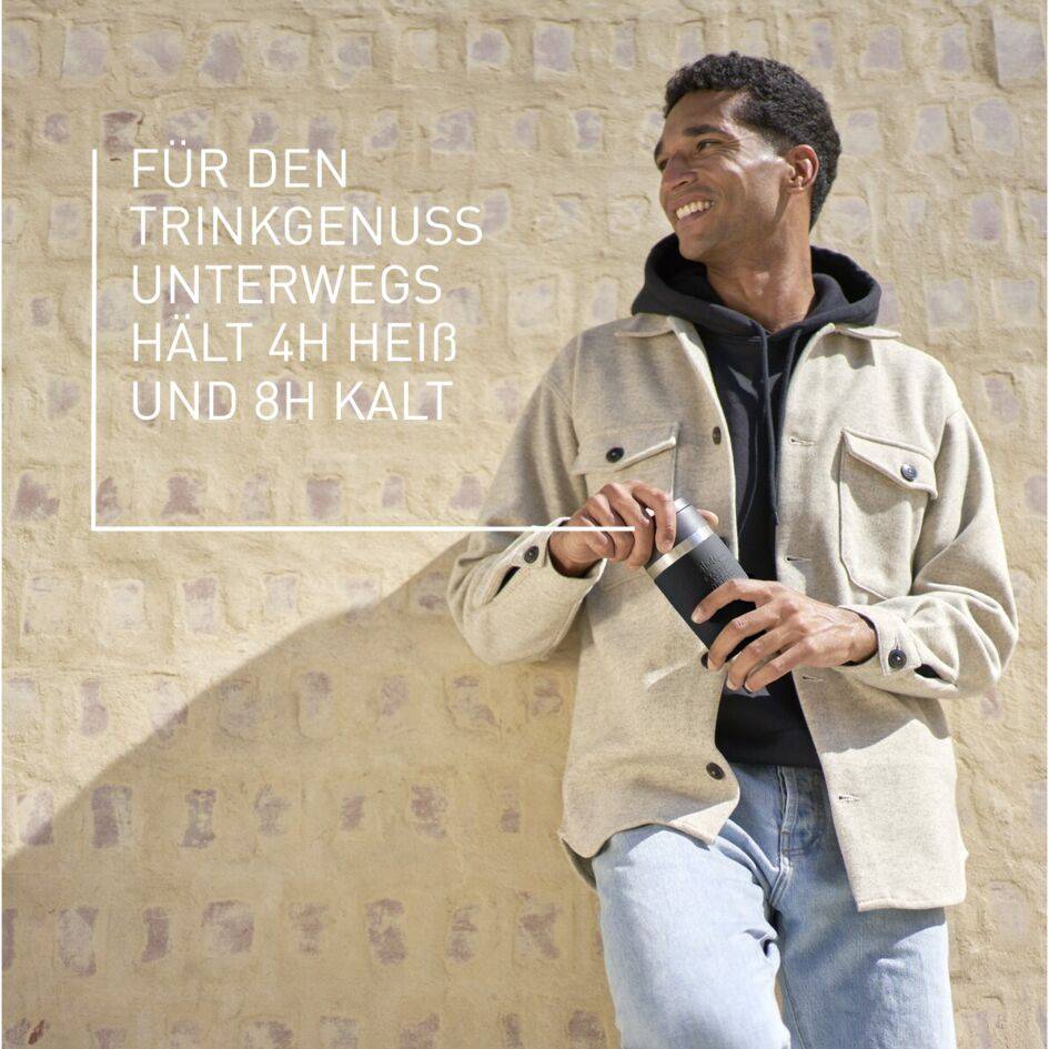 TRAVEL MUG CLASSIC ISOLIERBECHER 0,36L SCHWARZ N20202