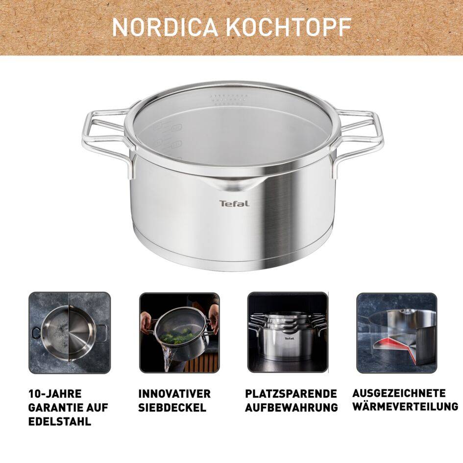 Nordica Kochtopf 20cm H85244
