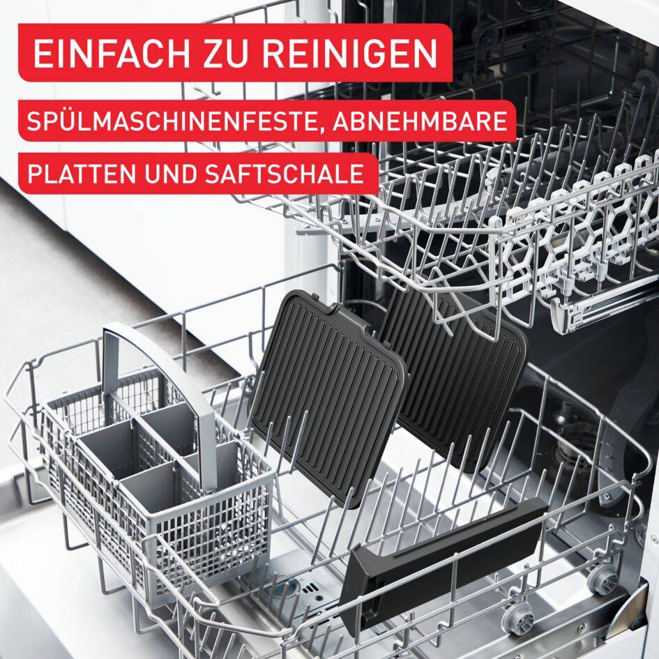 SuperGrill 3in1, Kontaktgrill, Barbecue- & Ofenposition