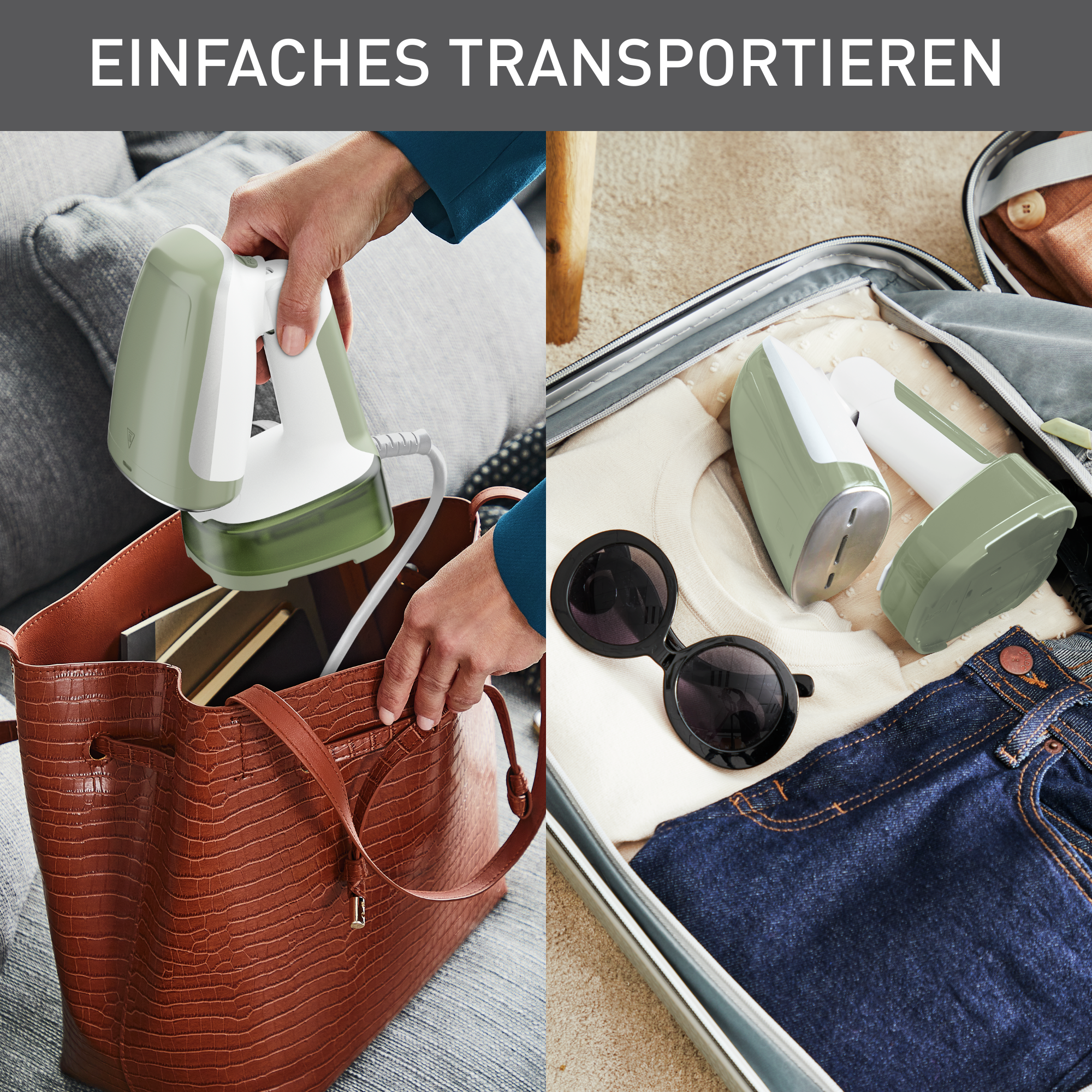 Access'Steam Pocket Dampfbürste DT3053