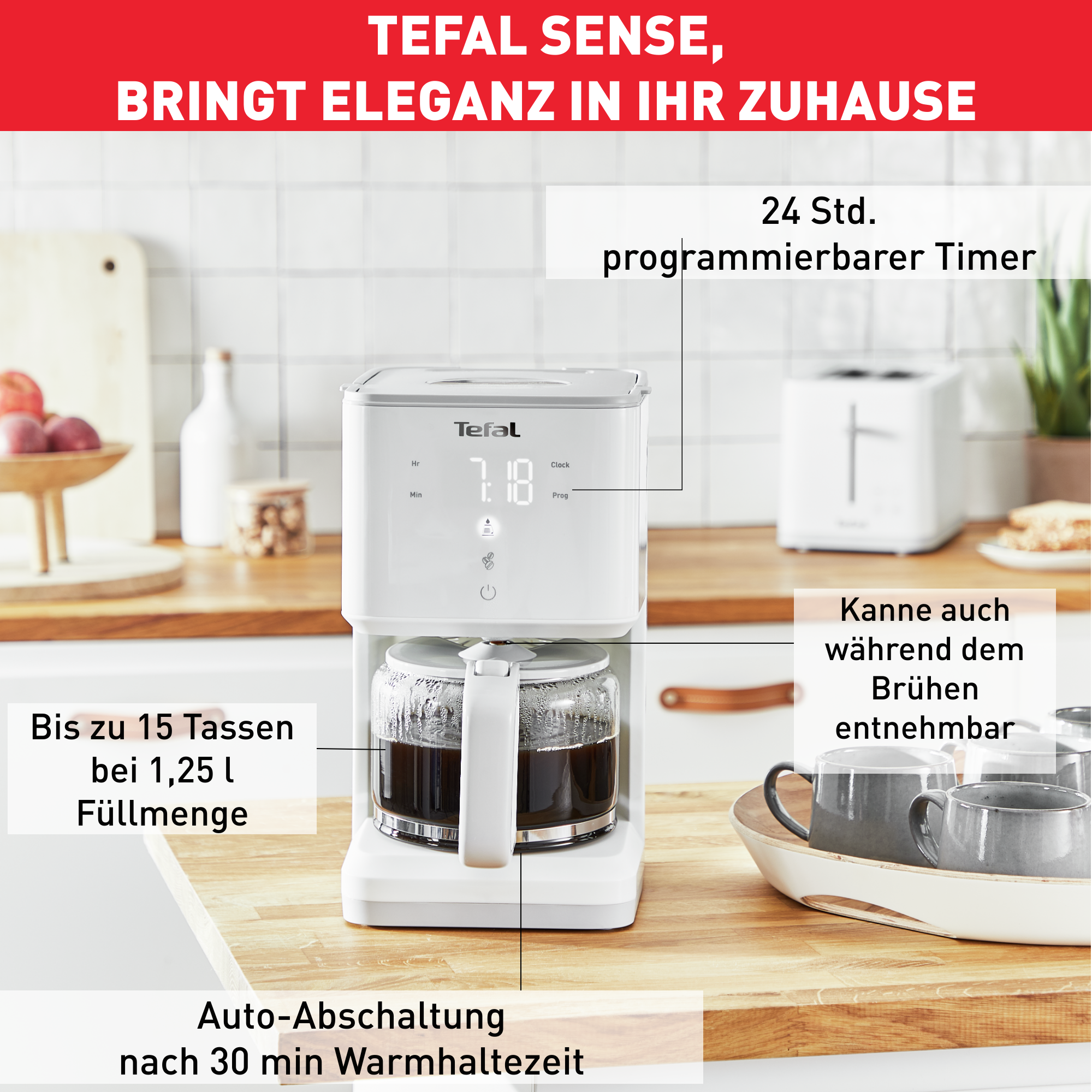 Sense Filterkaffeemaschine CM6931