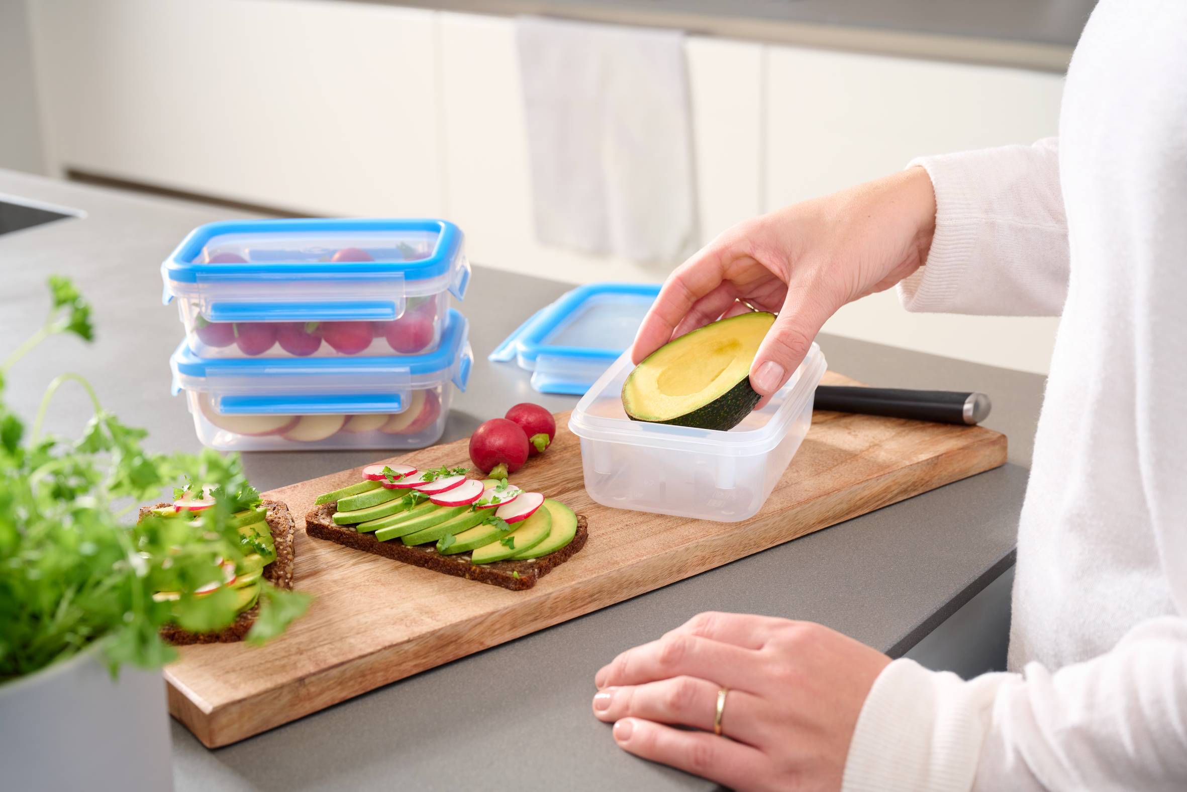 CLIP & CLOSE 3er Set, 5085