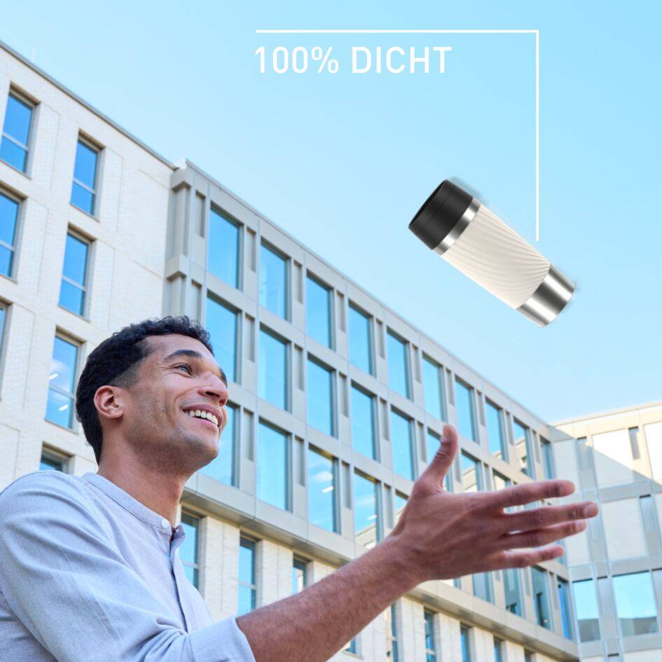 TRAVEL MUG CLASSIC TWIST ISOLIERBECHER 0,36L CREMEWEIß N20254