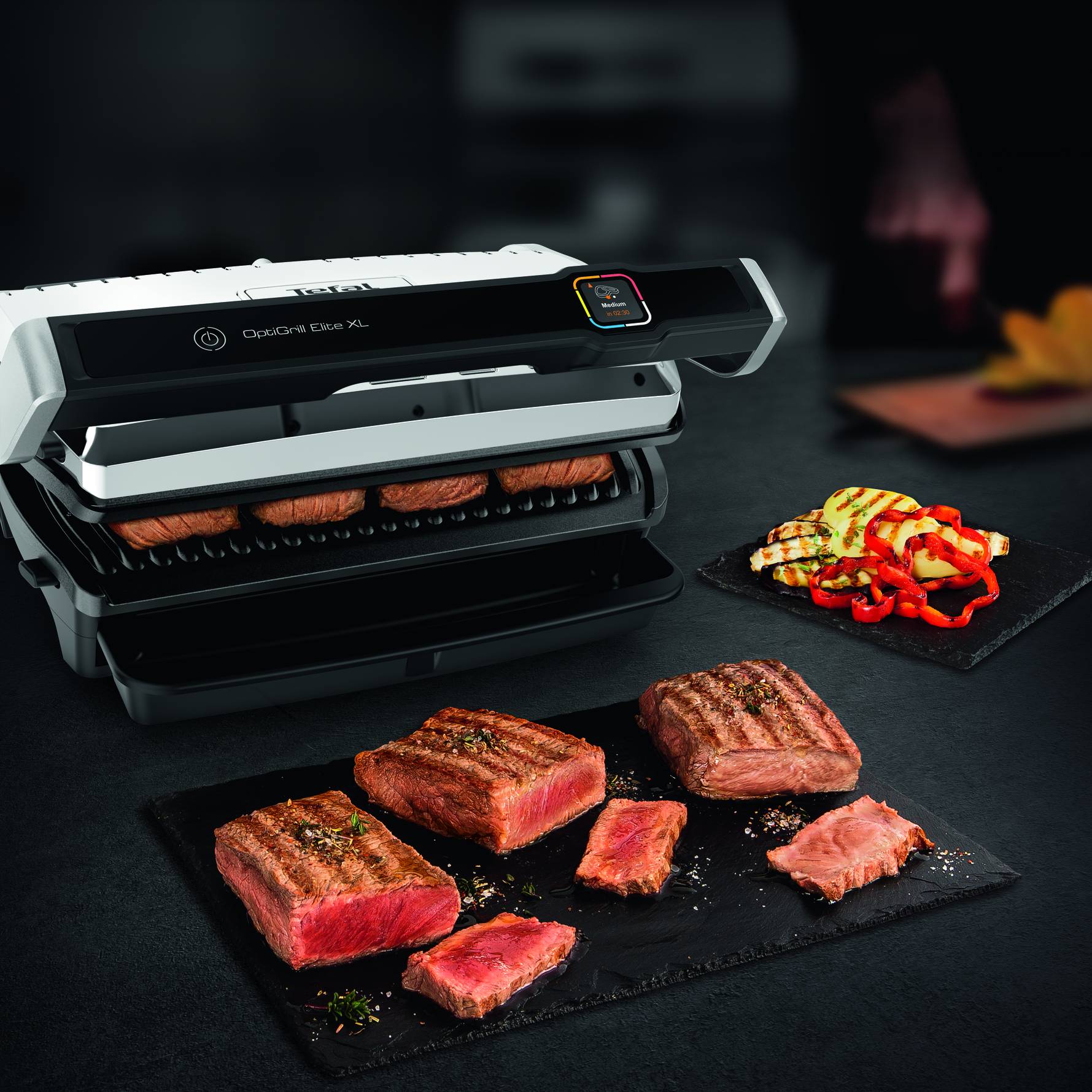 OptiGrill Elite XL GC760D | OptiGrills | Tefal