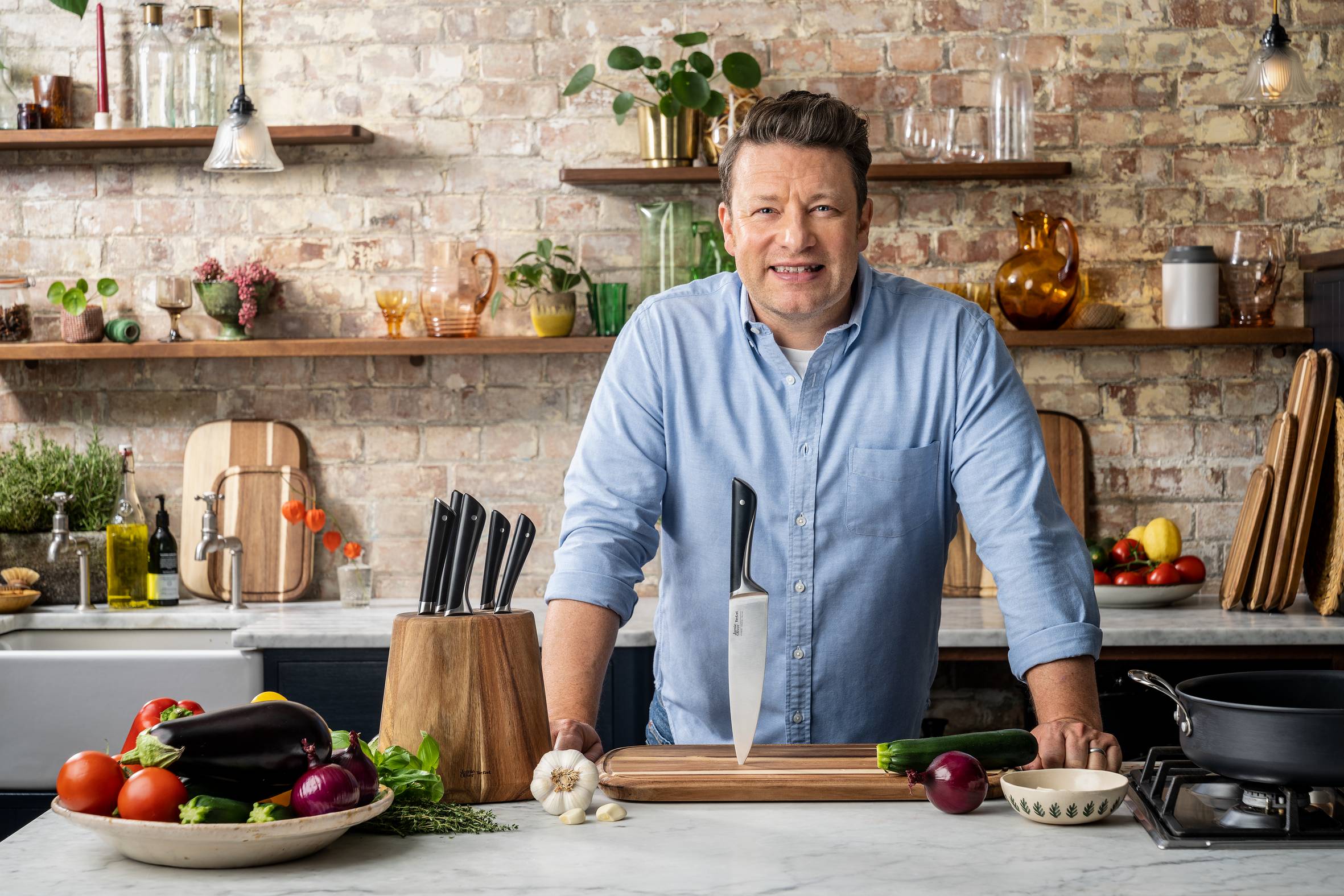 Jamie Oliver by Tefal Messer-Set 4 tlg. K267S4