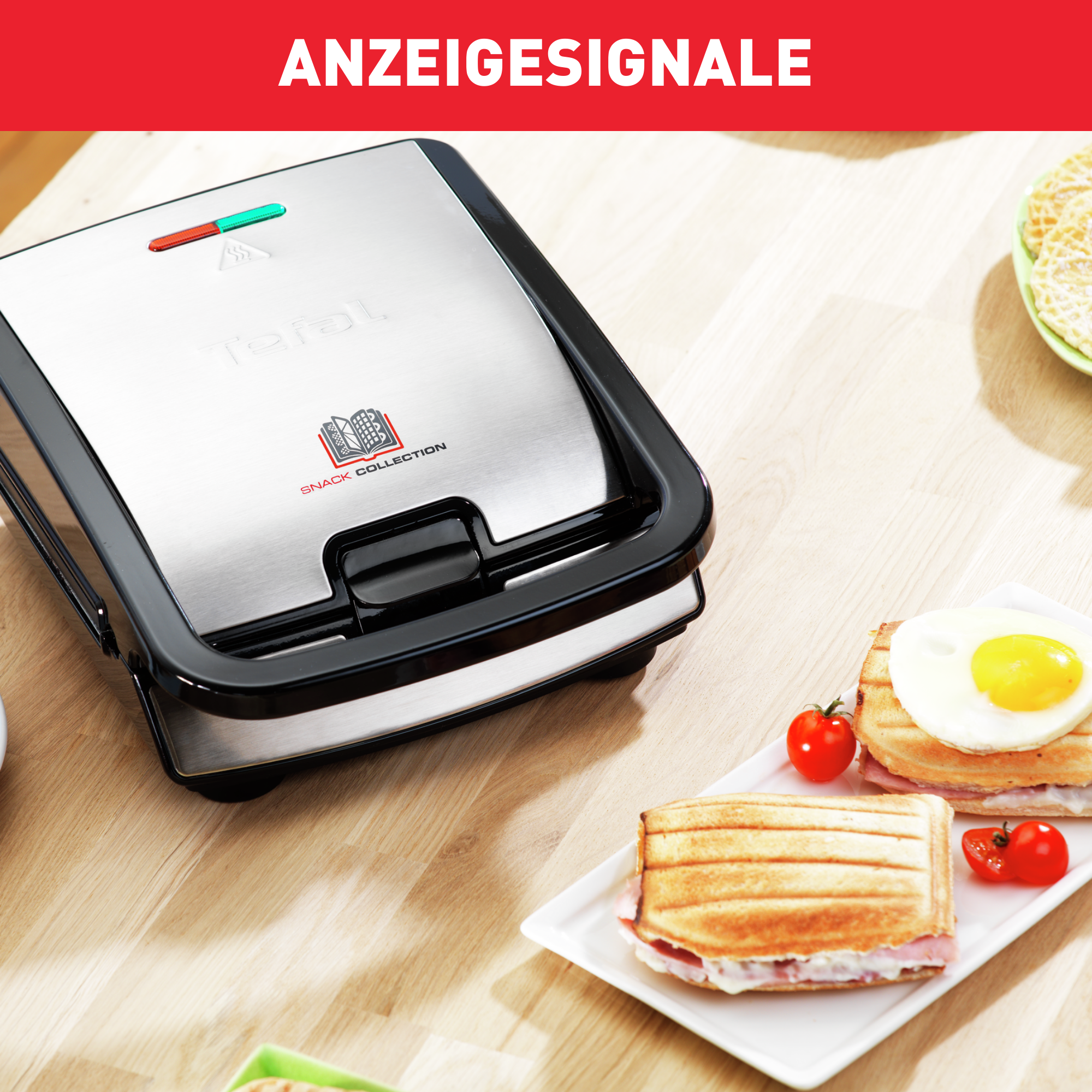 Snack Collection Sandwichmaker & Waffeleisen SW852D