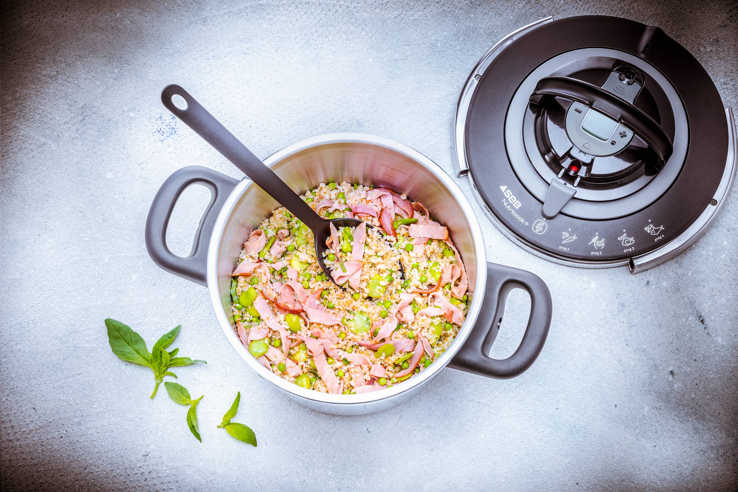 Nutricook Schnellkochtopf 6L mit Korb P4220745