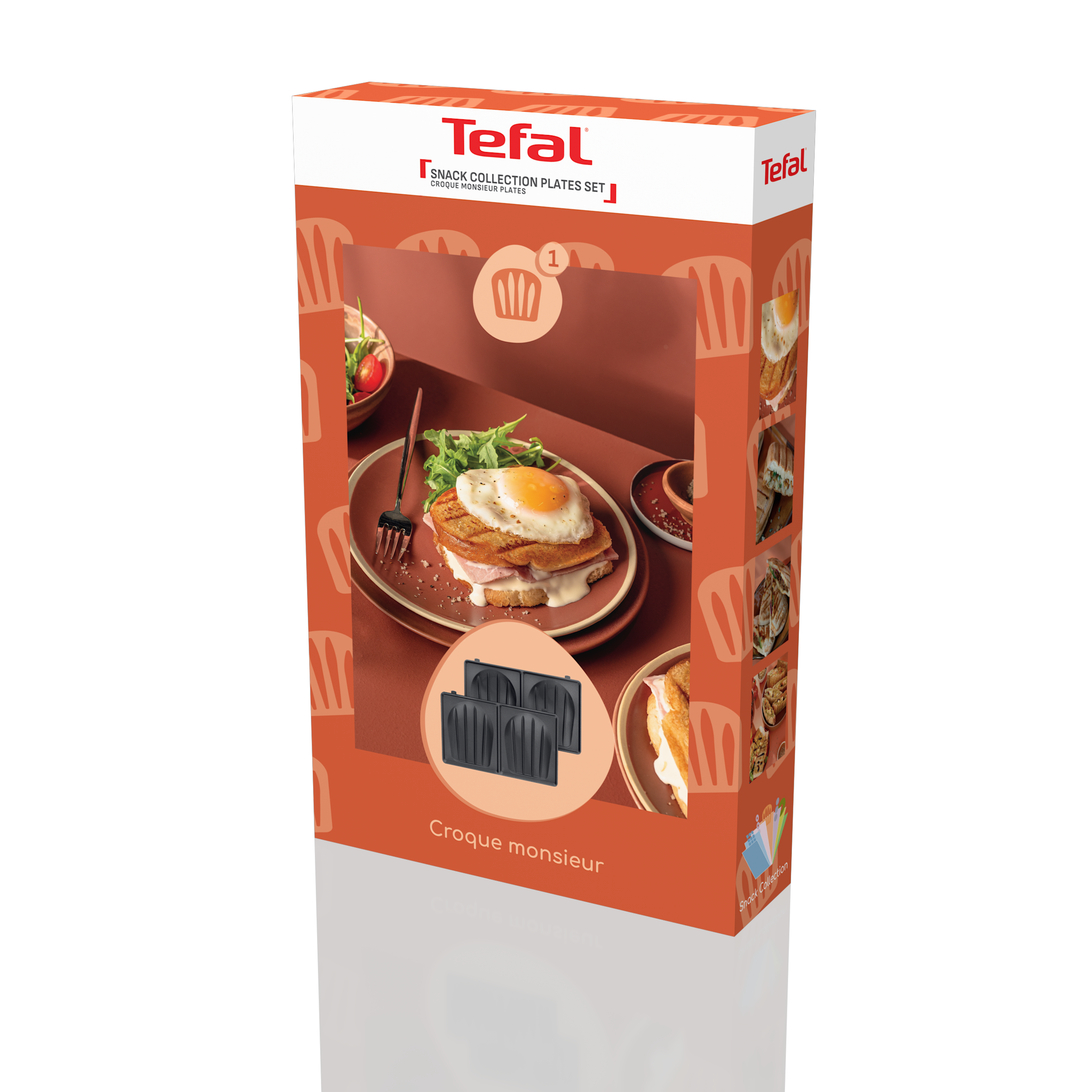 2 Croque monsieur-Platten Snack Collection XA8101F0