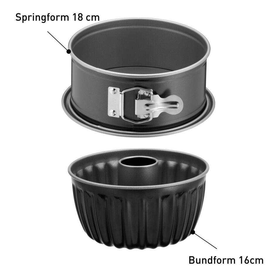 Backformen-Set 2 tlg. für die Heißluftfritteuse J176S204