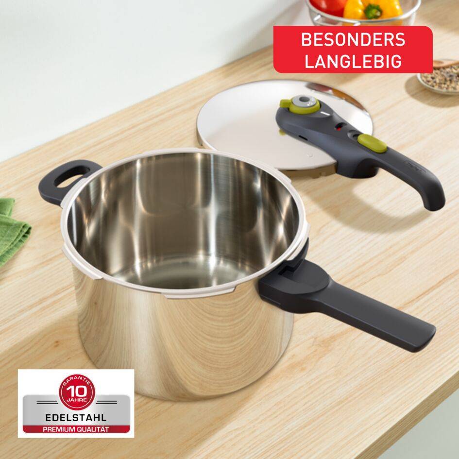 Secure 5 Neo Schnellkochtopf 6L mit Korb, P25307