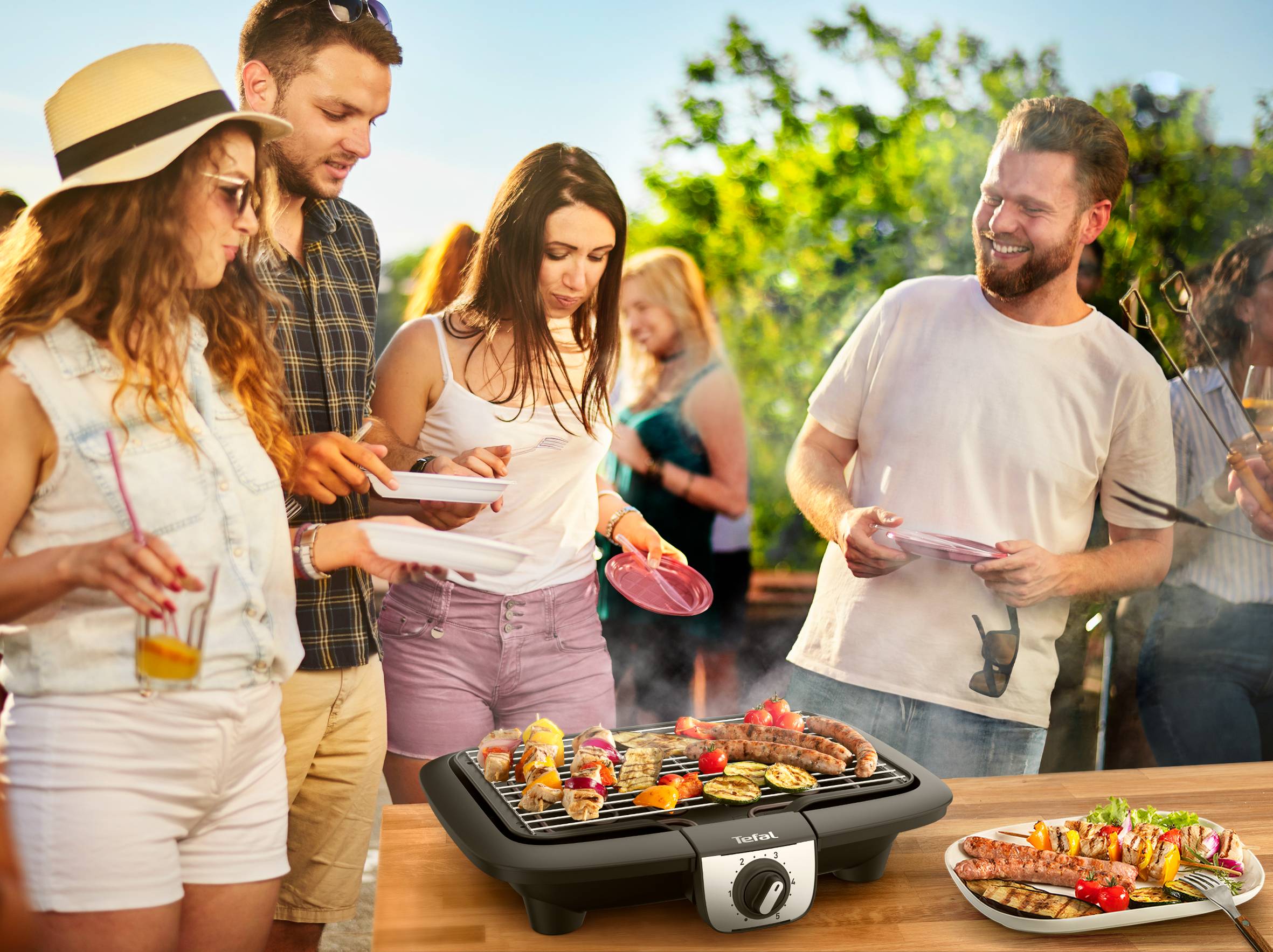 Easygrill 2-in-1 Tischgrill BG9308