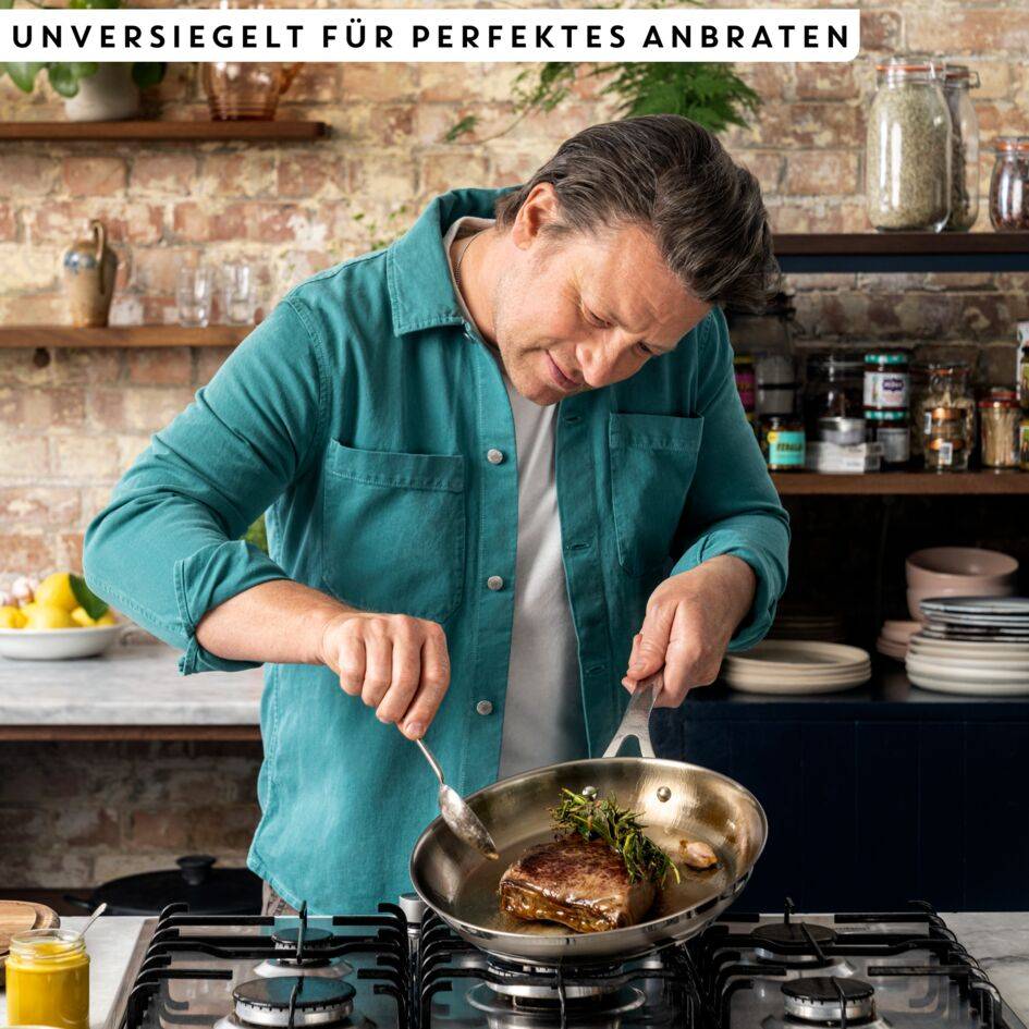 Jamie Oliver by Tefal Cook Smart 2-teiliges Set 24/28cm, E311S2