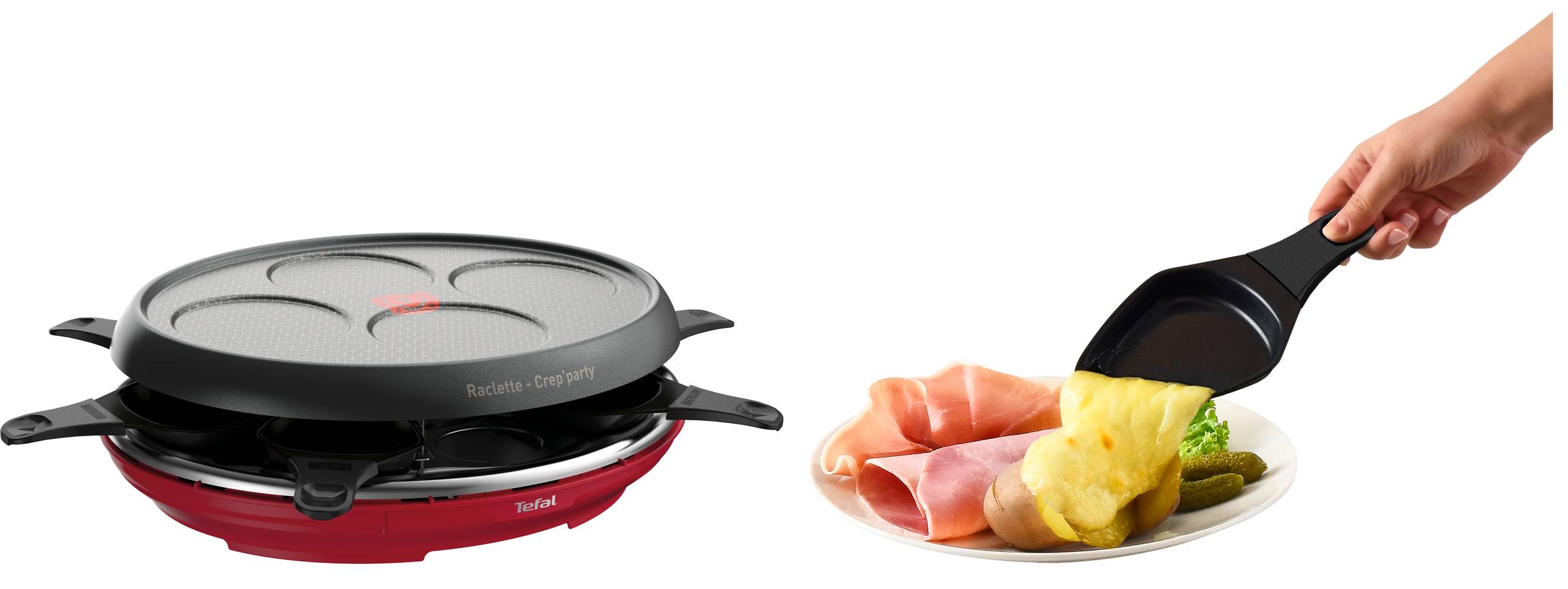 3-in-1 Raclette, Grill, Crêpe RE3105