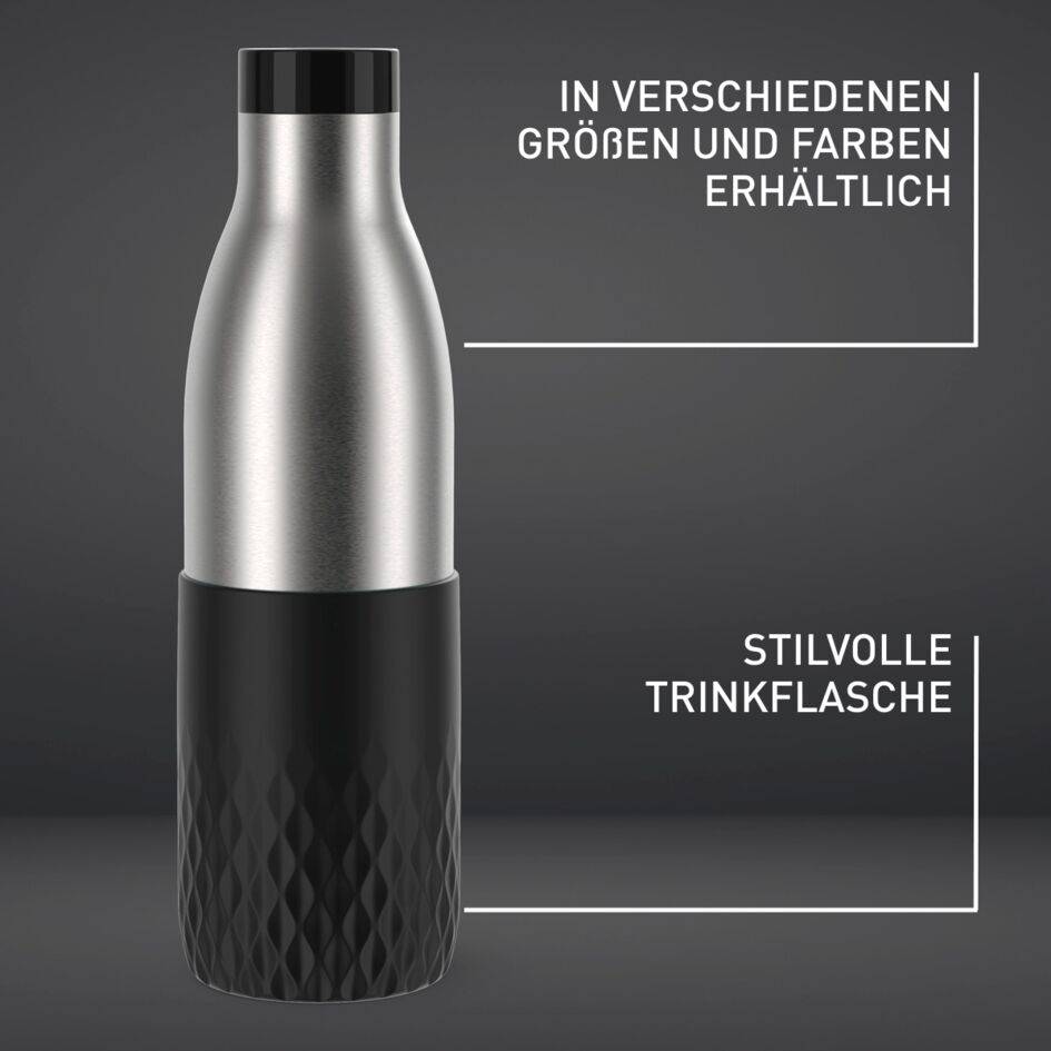 BLUDROP SLEEVE 0,7 L schwarz, N31111